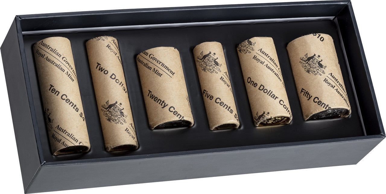 COIN 2024 PREMIUM ROLLED COIN SET 6 CIRC