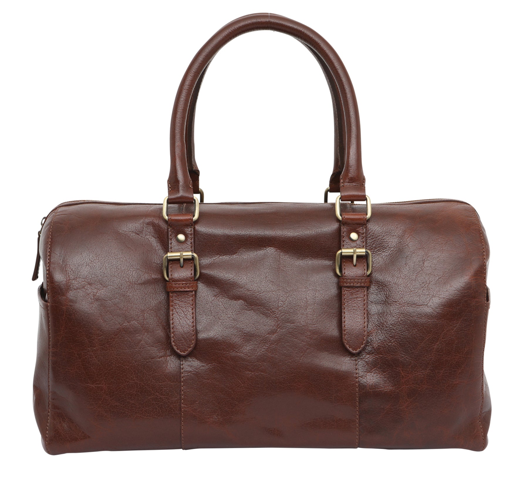 LADIES LEATHER OVERNIGHT BAG LARGE