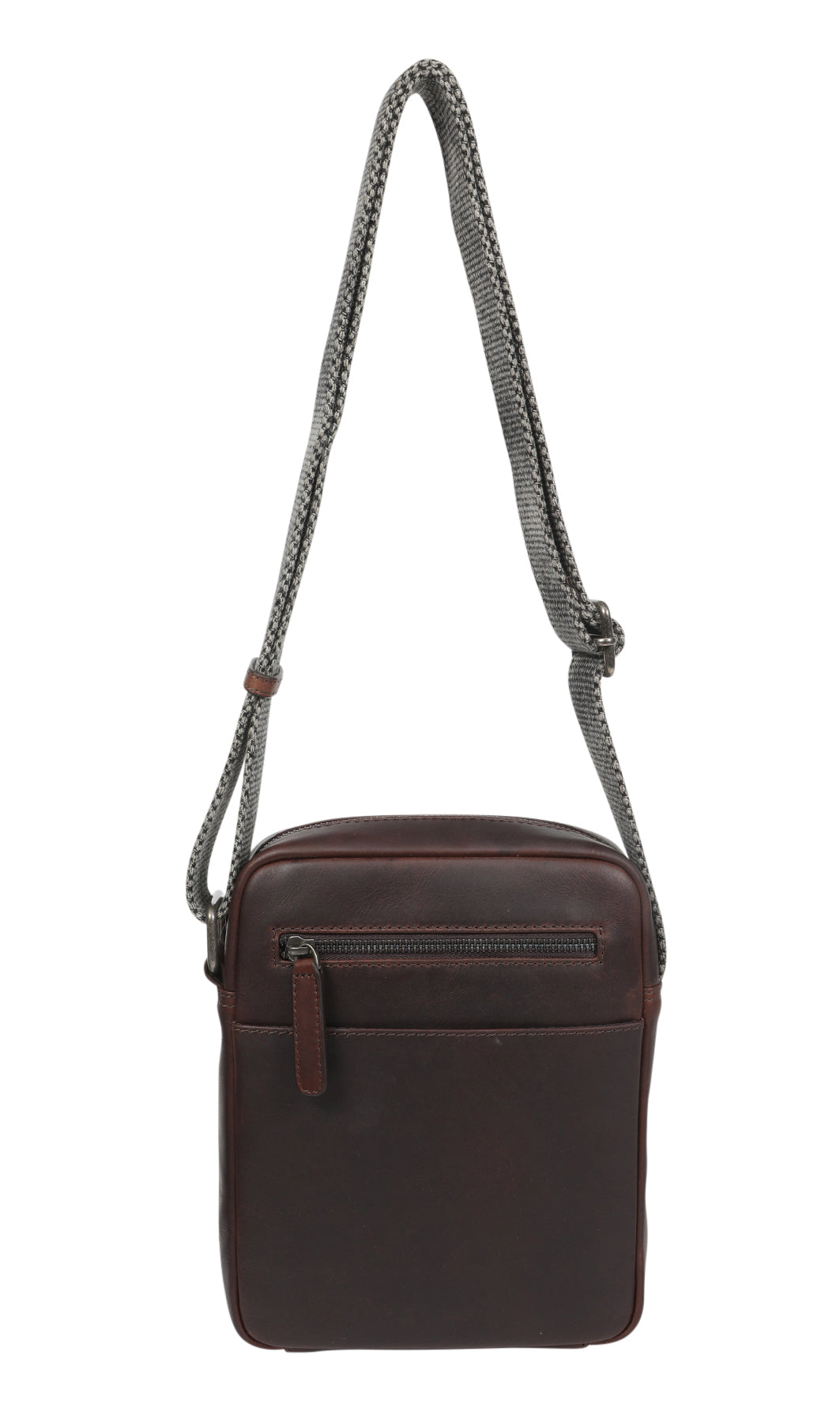 MEN'S COW LEATHER CROSS BODY BAG