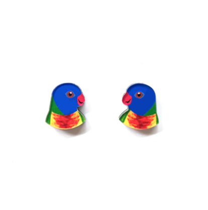 SMYLE RAINBOW LORIKEET STUDS