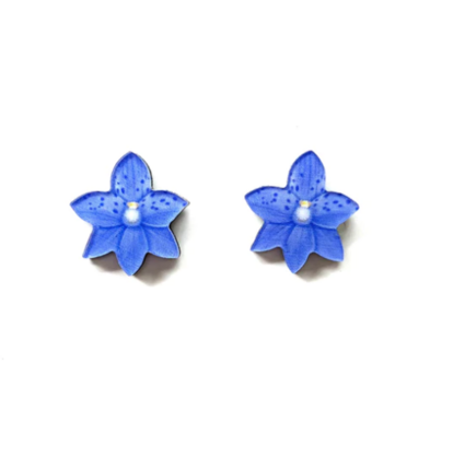 SMYLE SPOTTED SUN ORCHID STUDS