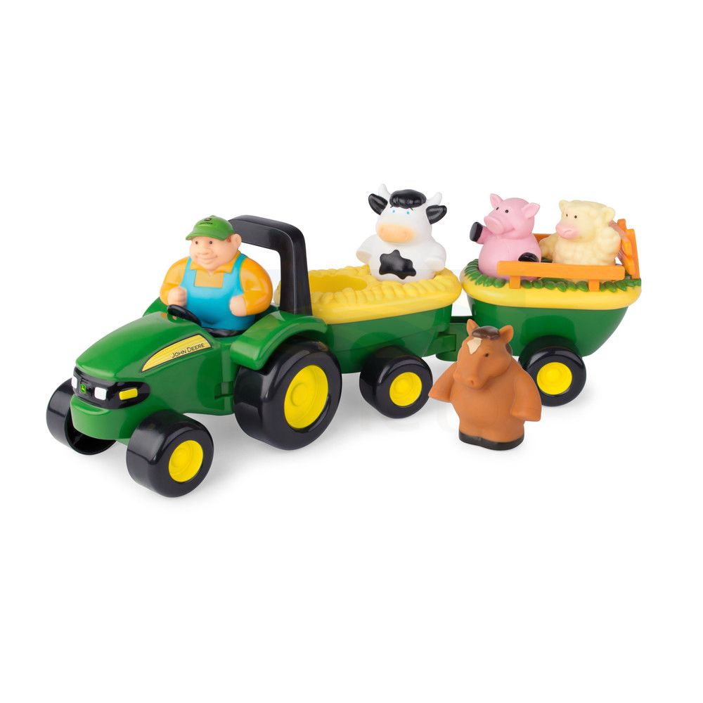 John Deere Animal Sounds Hayride Vehicle