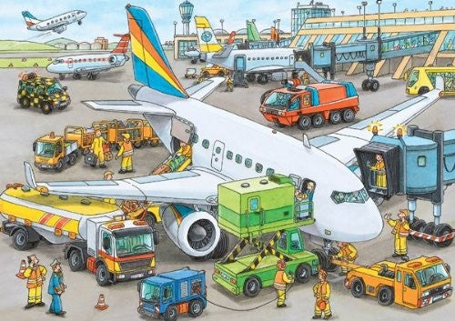 RBURG - BUSY AIRPORT PUZZLE 35PC