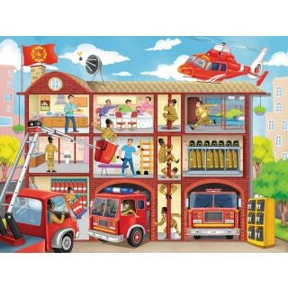 Rburg Fire House Frenzy 100pc