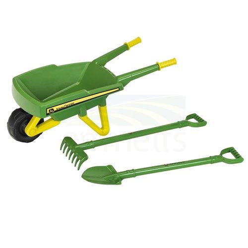 JOHN DEERE WHEELBARROW SET 