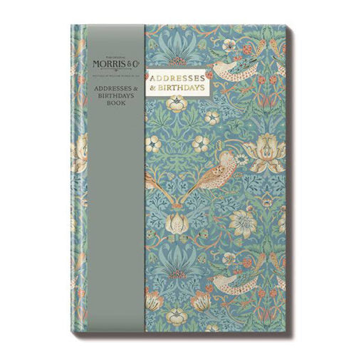 Birthday and Address Book William Morris
