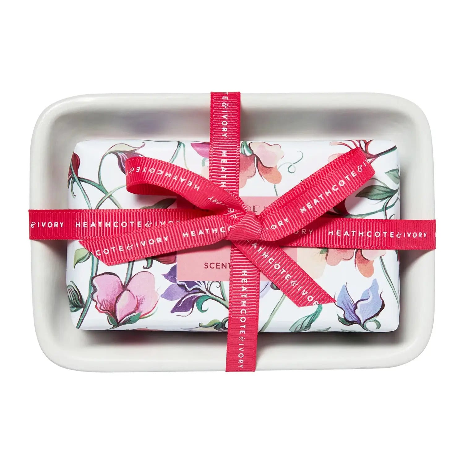 Heathcote & Ivory Sweet Pea & Honeysuckle Scented Soap Dish
