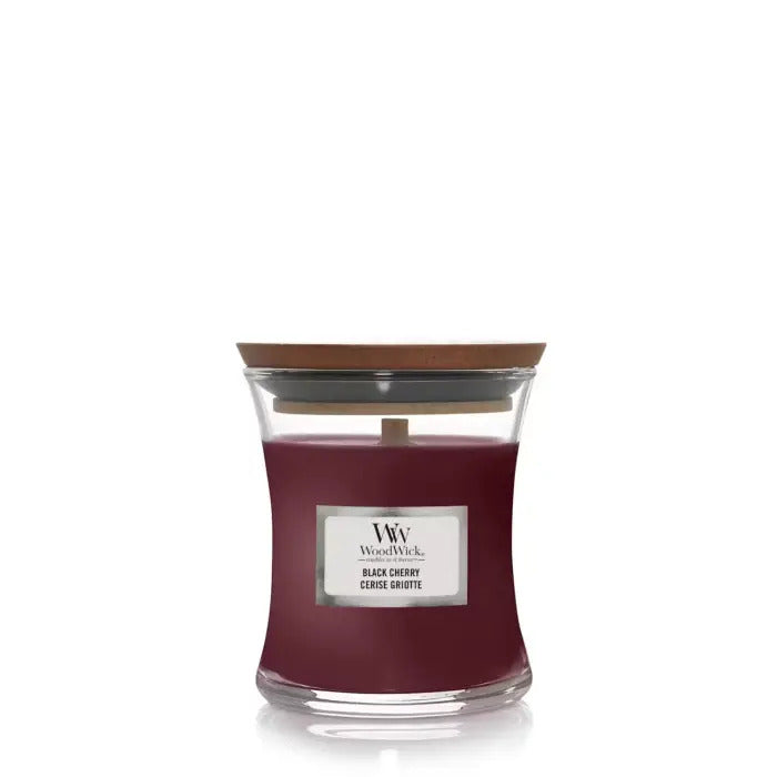WoodWick Scented Candle Black Cherry 85 G