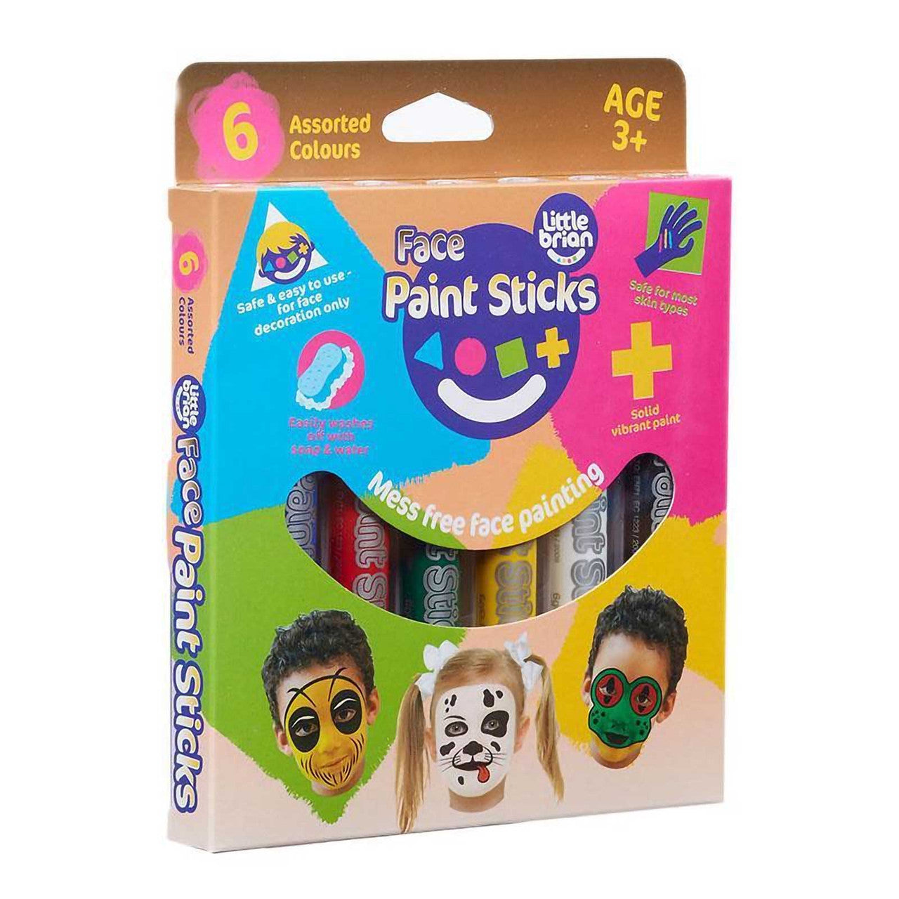LITTLE BRAIN FACE PAINT STICKS