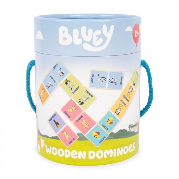 BLUEY WOODEN DOMINOES: Oct 23