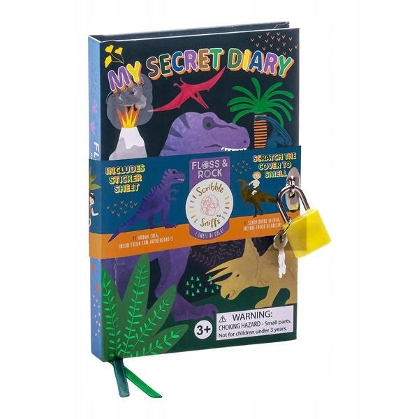 Floss & Rock Dino My Scented Secret Diary