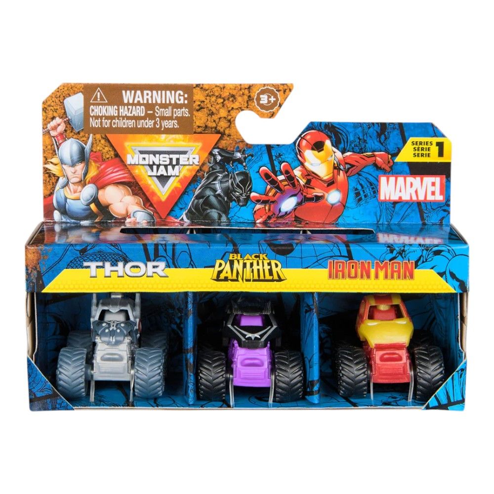 Monster Jam Mini's 3 pack