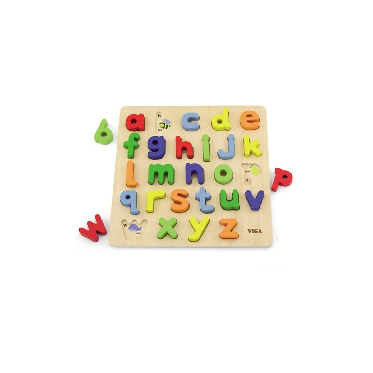 Puzzle wooden Lower Case Alphabet
