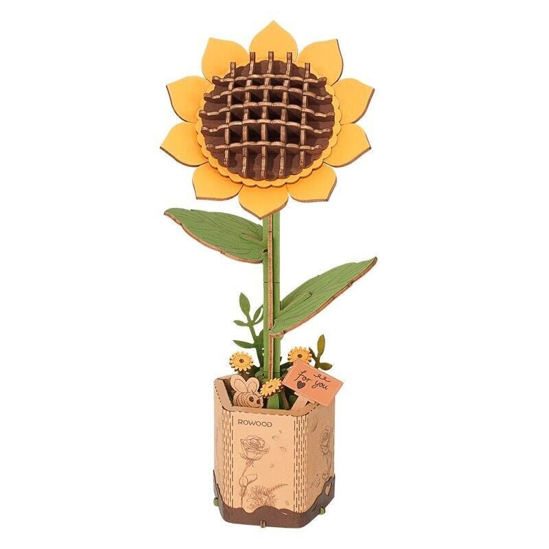 Kit Wood Bloom Sunflower