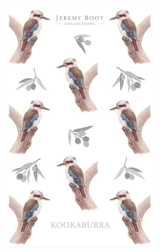 Jeremy Boot Kookaburra Cotton Tea Towel
