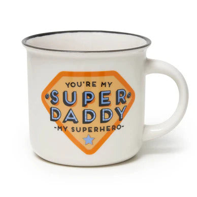 Legami Cup-Puccino Daddy Porcelain Mug Multi-Colour Coffee Cup