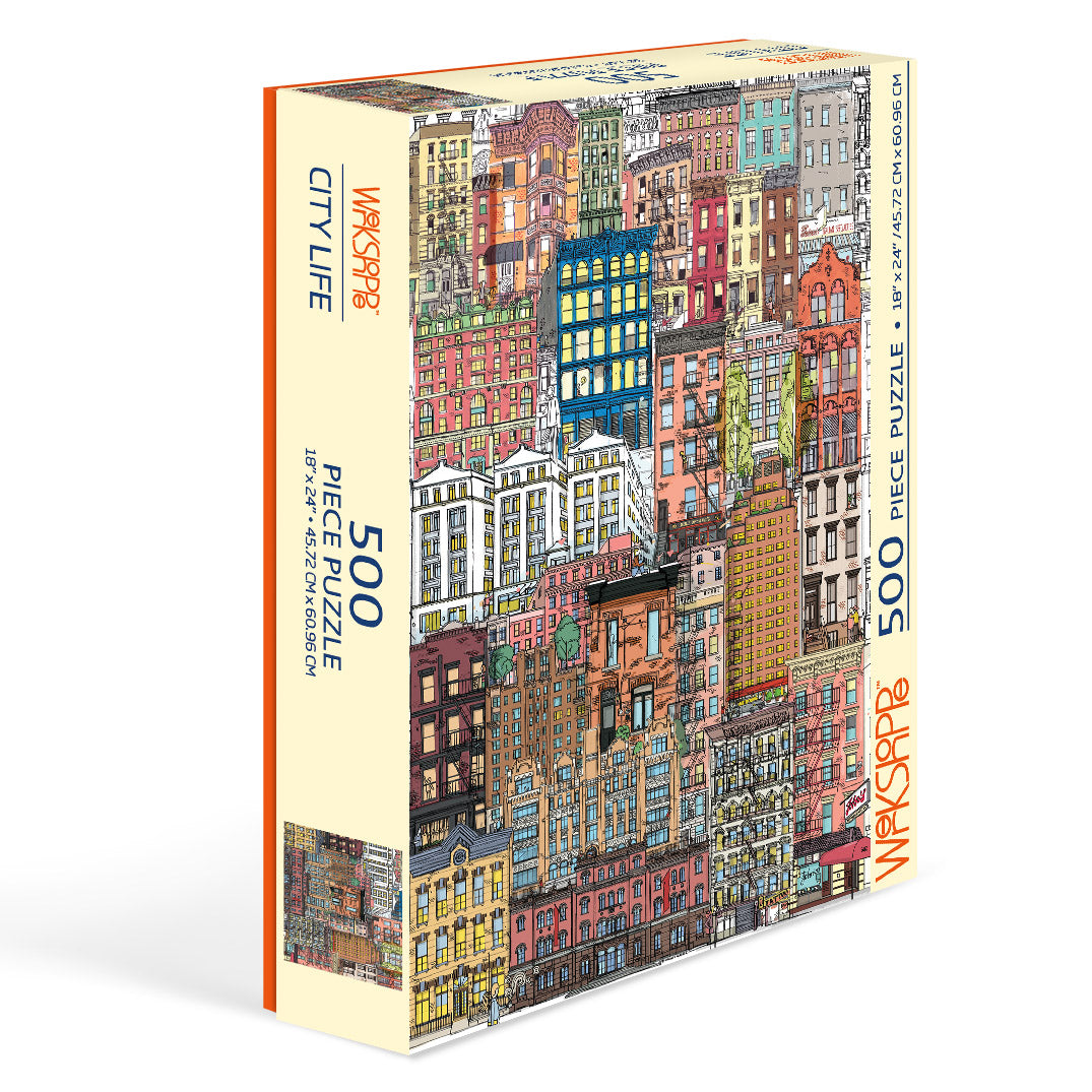 WERKSHOPPE 500 PC JIGSAW CITY LIFE: Jun 24