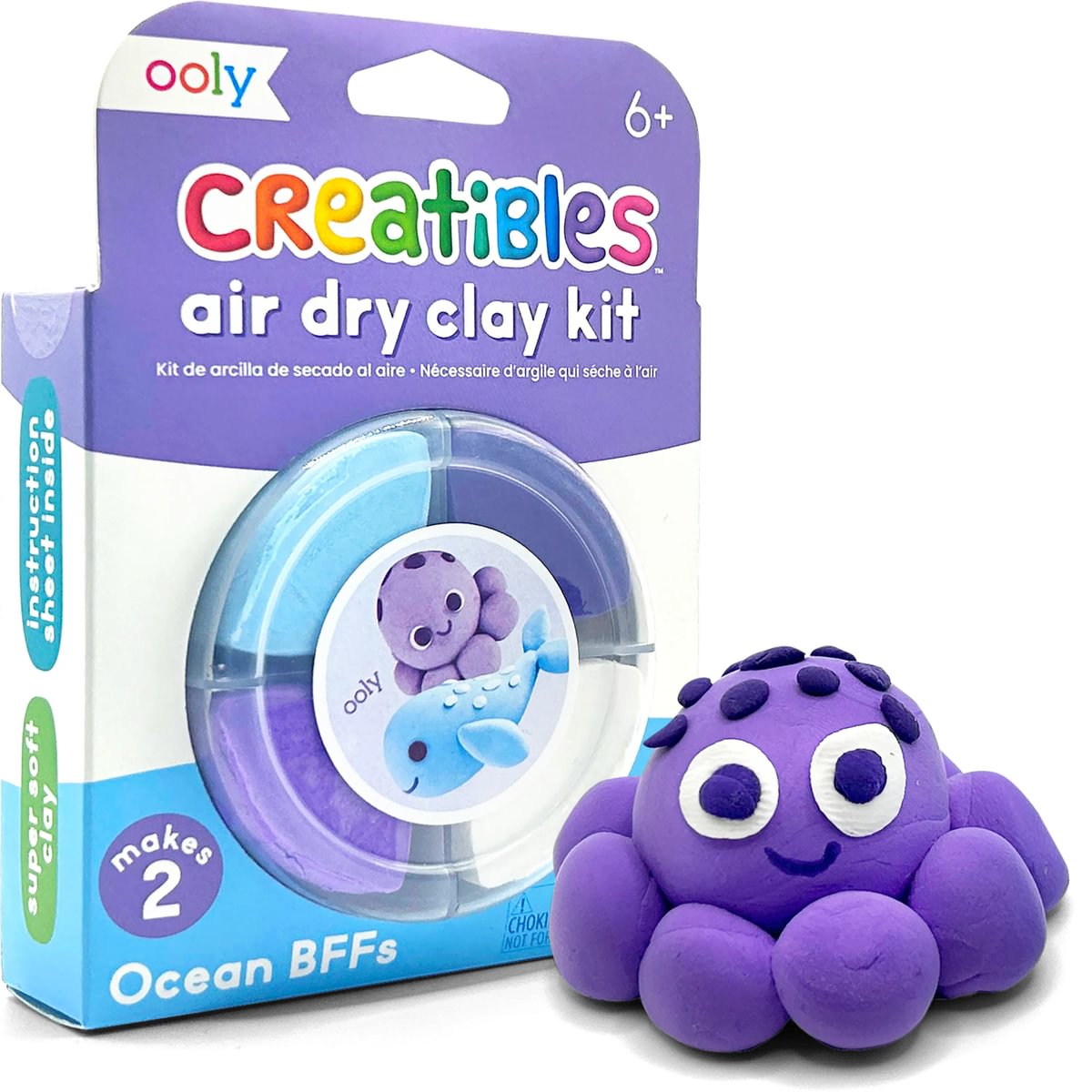 Ooly Air Dry Clay Kit Ocean