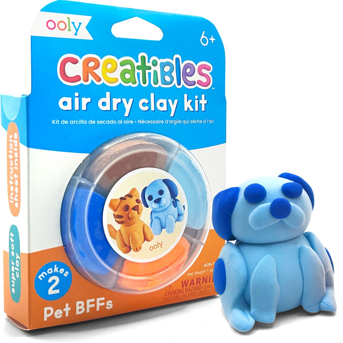 Ooly Air Dry Clay Kit Pet