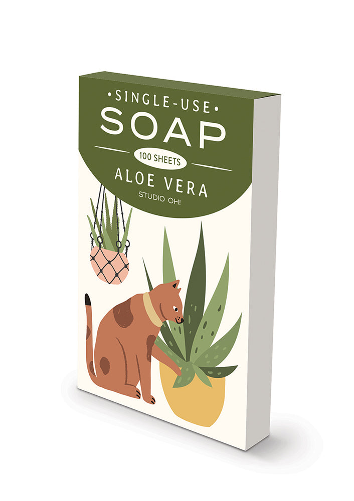 SOAP SINGLE USE ALOE VERA 