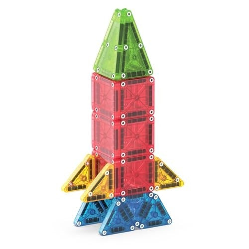 Magna-Tiles MicroMAGS 26-piece travel set