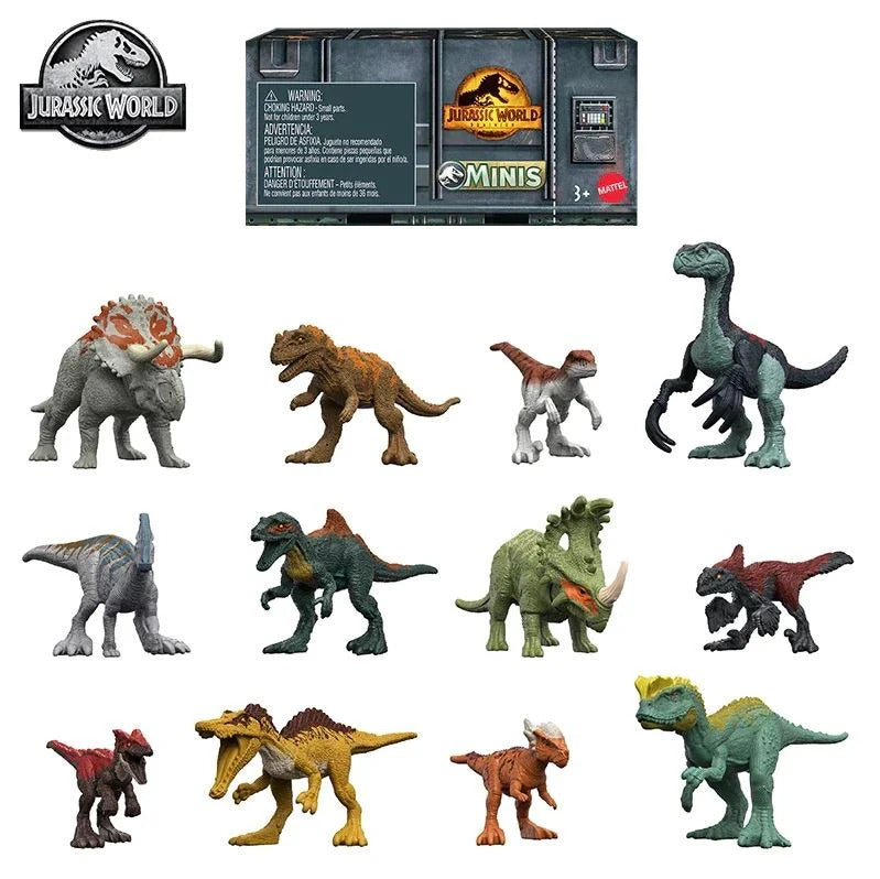 Jurassic Park Mattel Mini Figure Assorted (RANDOM COLOR)