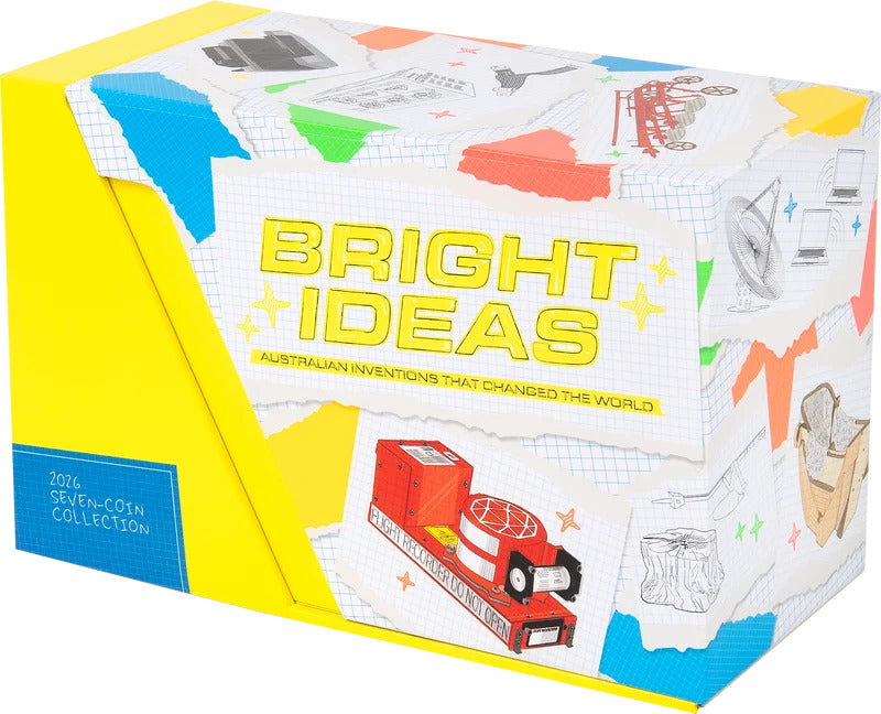 Bright Ideas 2026 $1 and $2 Privy Mark Seven Coin Collection