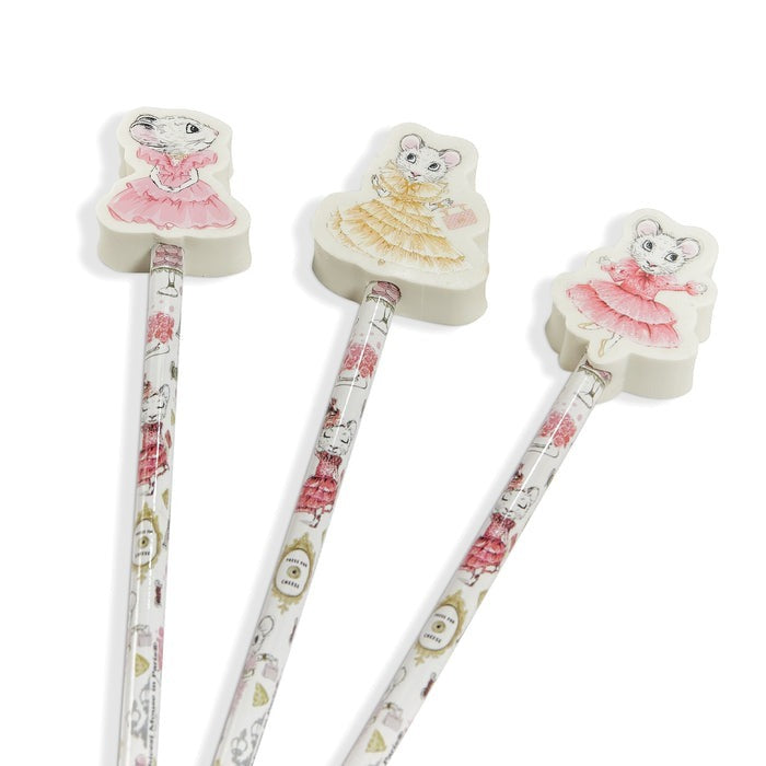 Claris Pencil set with Eraser Topper