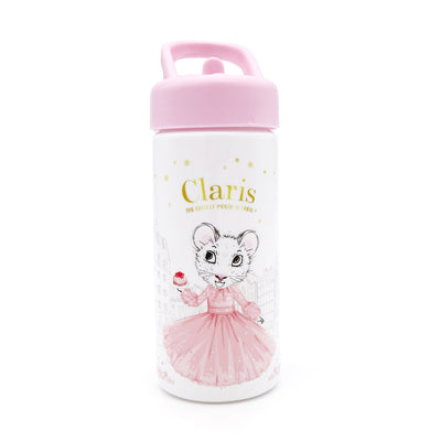 CLARIS DRINK BOTTLE WITH STRAW: Oct 23