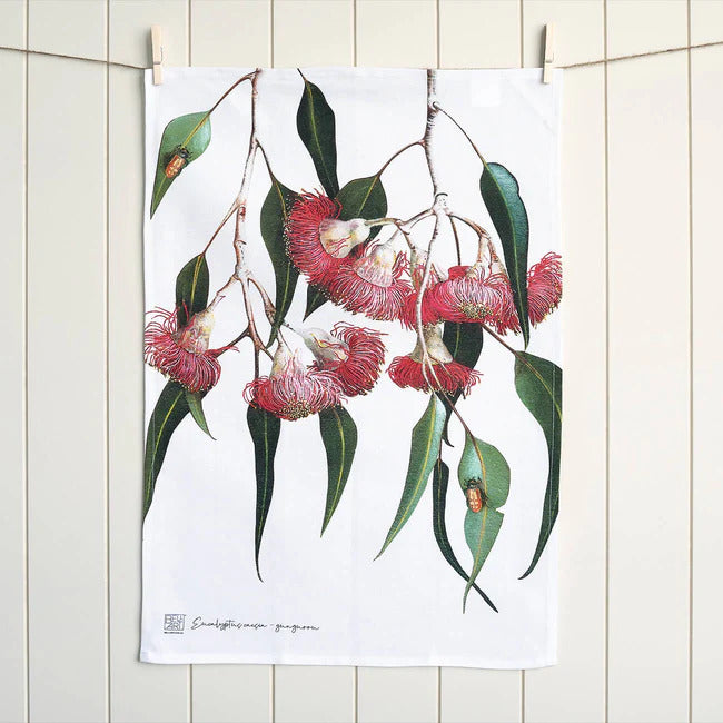 BELL ART TEA TOWEL GUNGURRU 