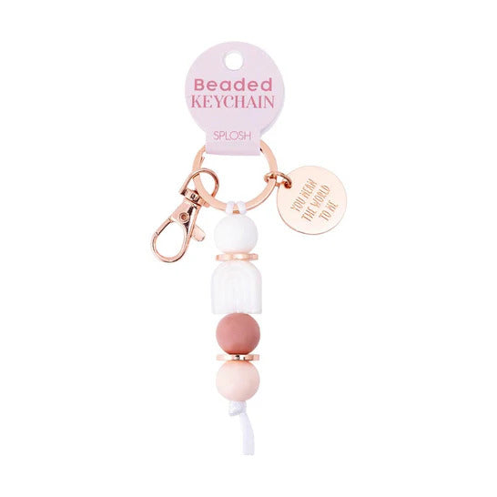Mothers Day You Mean the World to me Silicone Keyring