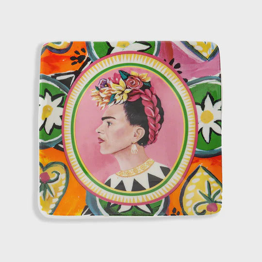 SQUARE TRINKET TRAY VIVA LA VIDA 