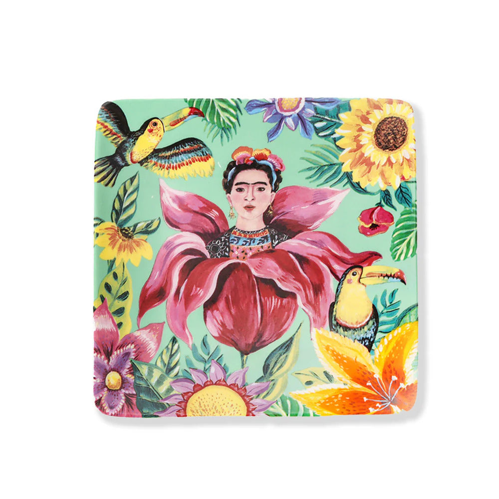 SQUARE TRINKET TRAY VIVA LA: 