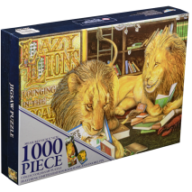 ANIMALIA LAZY LIONS 1000 PC JIGSAW: Sep 23