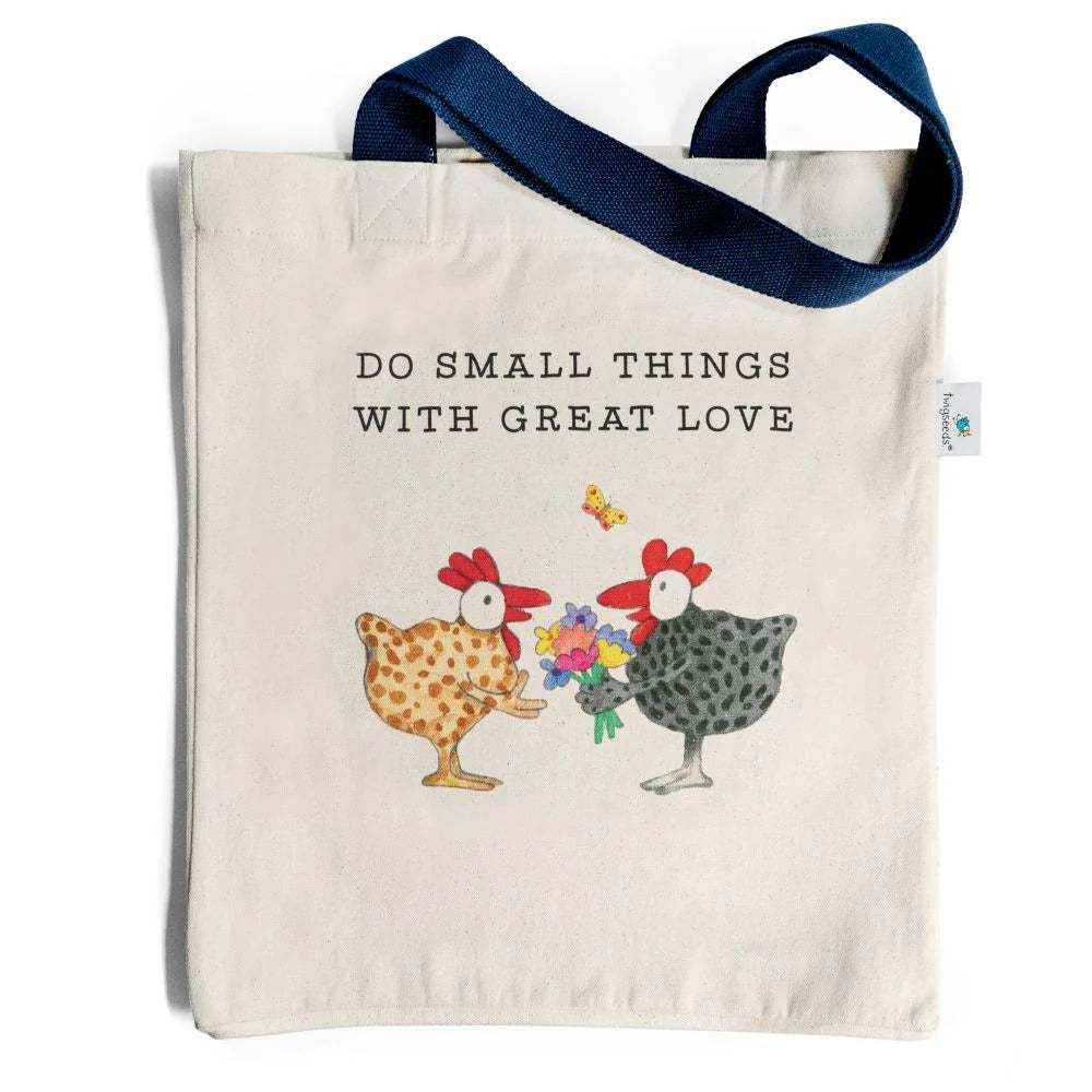 TWIGSEEDS TOTE BAG DO SMALL THINGS 