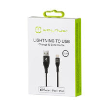 LIGHTNING TO USB CABLE Black