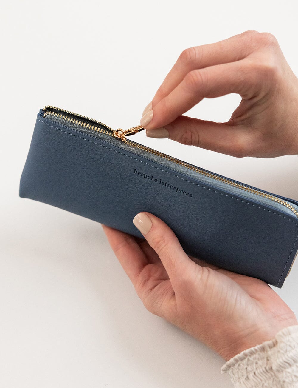 Pencil Case Slim - Denim
