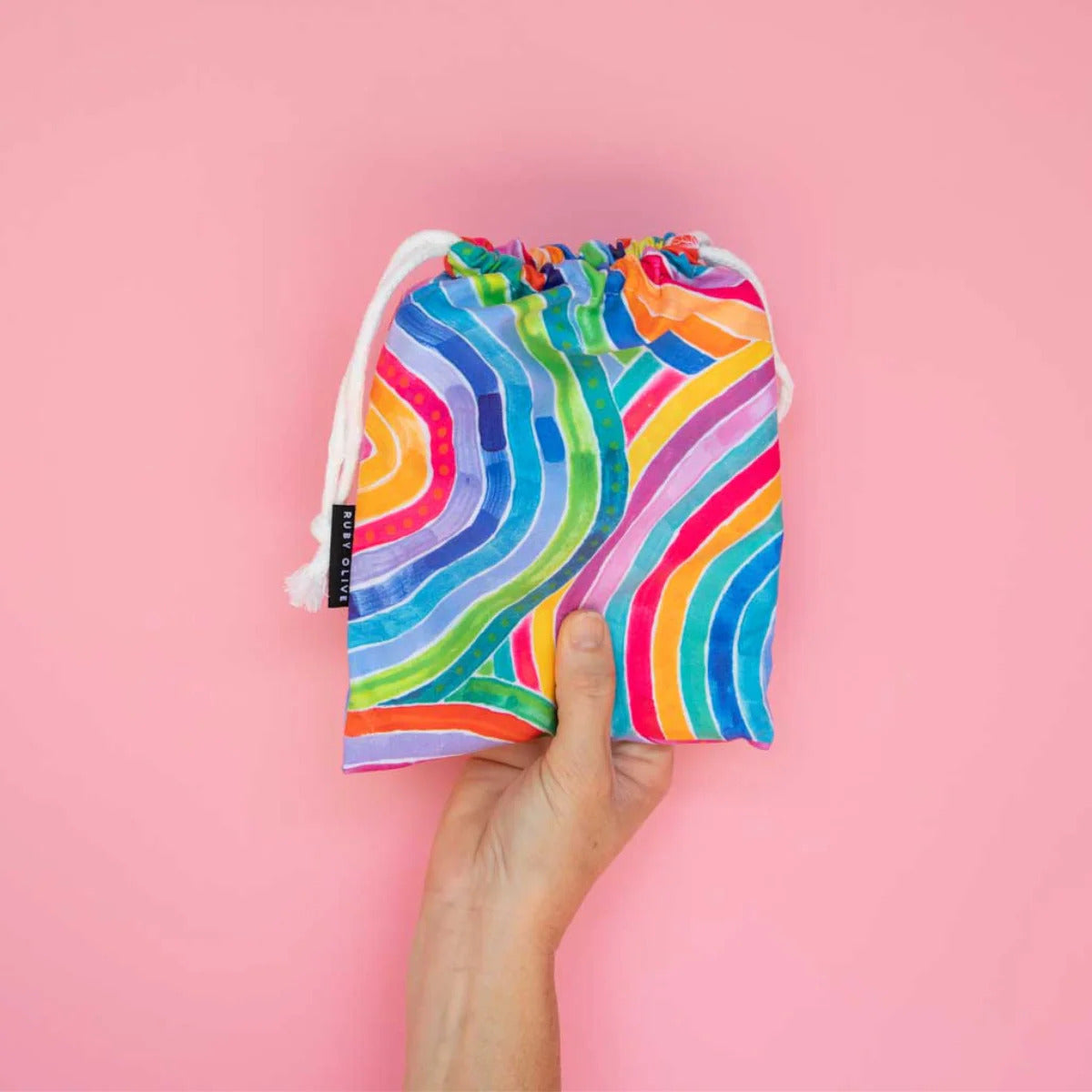 Ruby Olive Small Towel - Lord Dory Rainbow