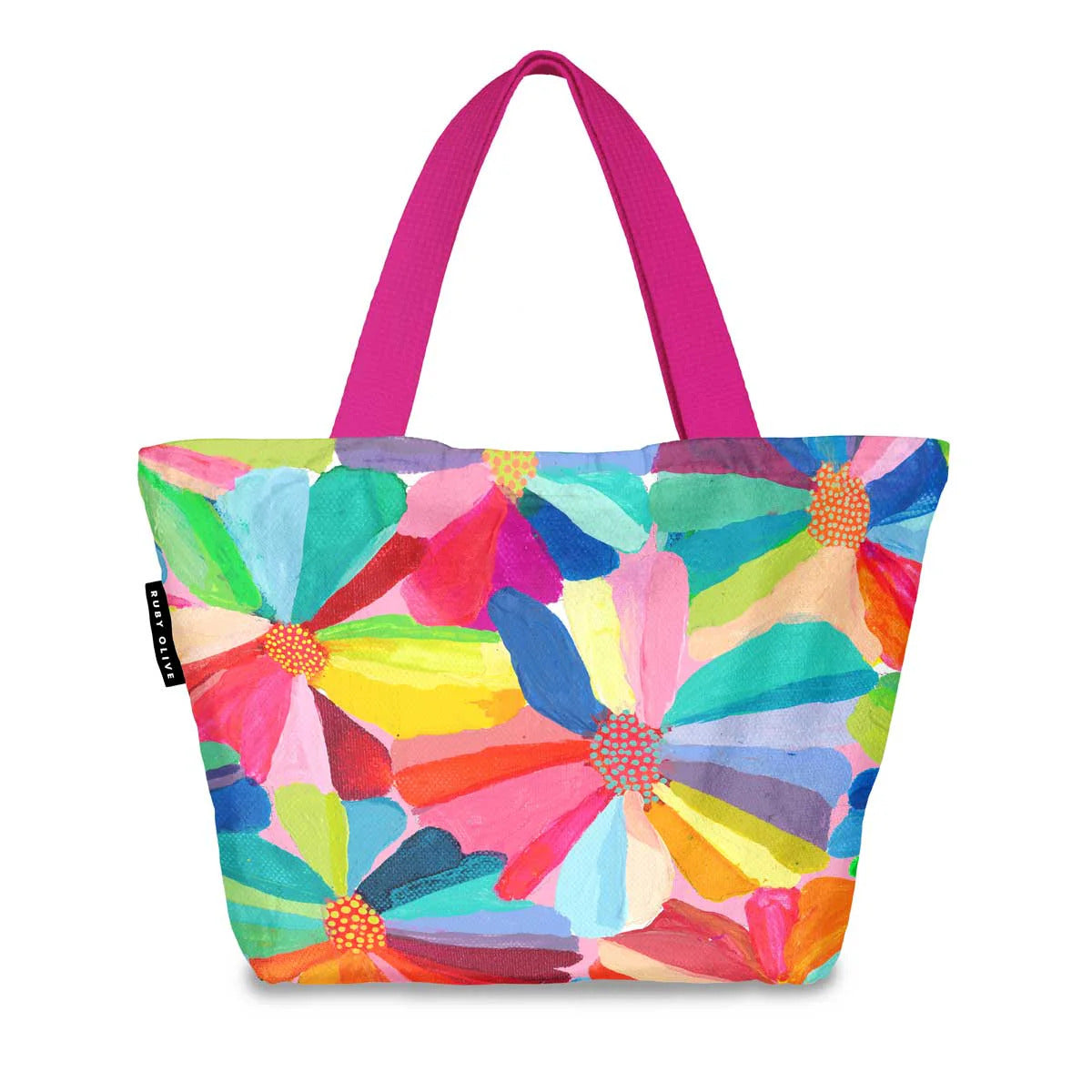 Ruby Olive Tote Bag - Lord Dory Petal Party