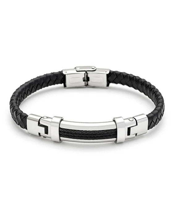 MENS MULTI LEATHER BRACLET 