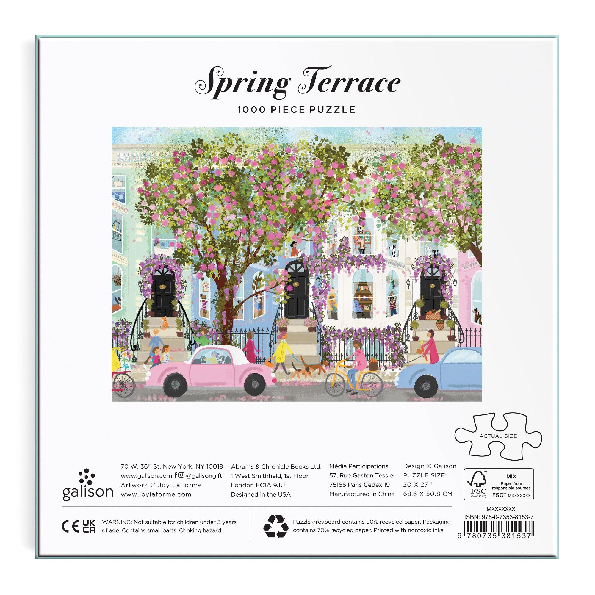 Spring Terrace Puzzle 1000pc