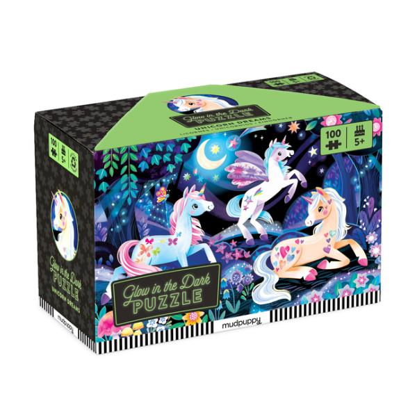 Unicorn Glow in the Dark Puzzle