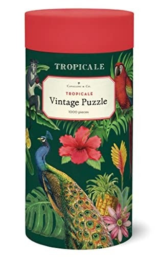 Cavallini 1000 Piece Puzzle, Tropicale (PZL/TROP)