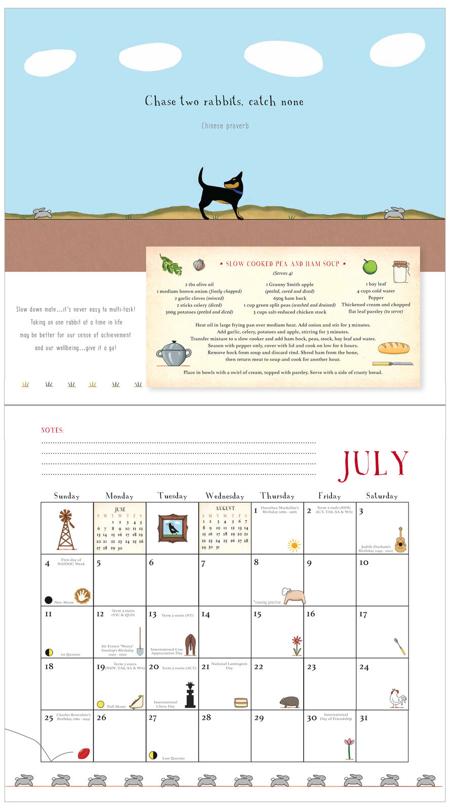 2027 OUR YEAR IN AUSTRALIA CALENDAR by  RED TRACTOR