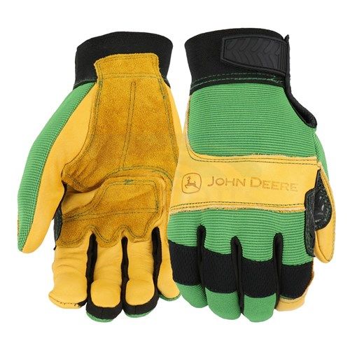 John Deere Heavy Duty Glove - Cowhide L